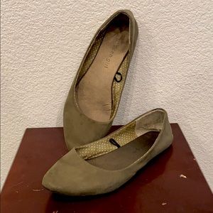 Olive Green Flats